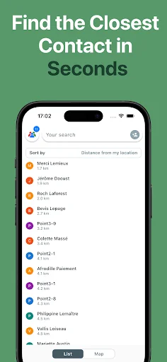 Contact on Map ডাউনলোড করুন – আপনার পরিচিতি ম্যাপে দেখুন - Screenshot 4