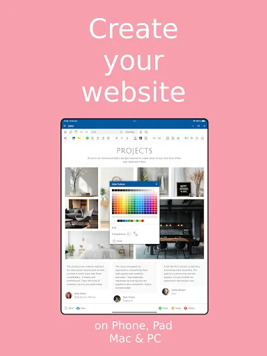 Website Builder – bluetronix ডাউনলোড করুন – কোডিং ছাড়াই প্রফেশনাল ওয়েবসাইট - Screenshot 9