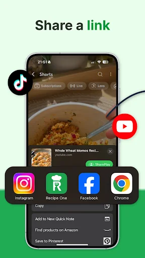 Recipe One: Recipe Keeper ডাউনলোড করুন – সেরা রেসিপি ম্যানেজার - Screenshot 2