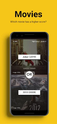 The Higher or Lower Game ডাউনলোড করুন – ১০০+ ট্রিভিয়া গেম - Screenshot 1