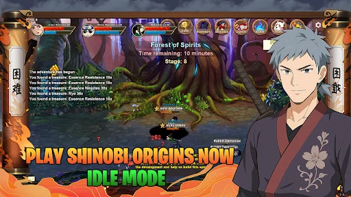 Shinobi Origins ডাউনলোড করুন – সেরা অনলাইন নিনজা PvP ব্যাটেল গেম - Screenshot 4