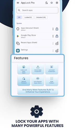 App Lock ডাউনলোড করুন – পিন, প্যাটার্ন ও লক দিয়ে সুরক্ষিত রাখুন - Screenshot 8