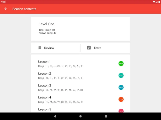 Japanese Characters ডাউনলোড করুন – জাপানি ভাষা শেখার সেরা অ্যাপ - Screenshot 14