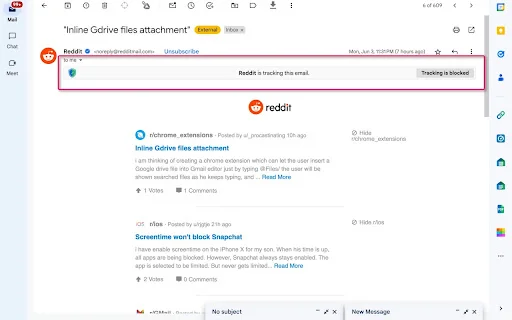 Email Privacy Protector ডাউনলোড করুন – জিমেইল ট্র্যাকিং ব্লক করুন - Screenshot 2