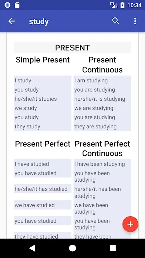 English Verbs অ্যাপ ডাউনলোড করুন – ইংরেজি গ্রামার শিখুন - Screenshot 4