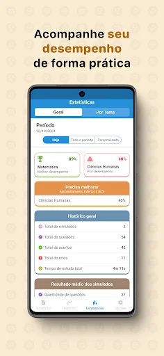 Enem 2026 – Provas e Simulados ডাউনলোড করুন – সেরা প্রস্তুতি - Screenshot 6