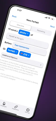 Forfeit: Habit Contracts ডাউনলোড করুন – অভ্যাস গঠনের সেরা অ্যাপ - Screenshot 2