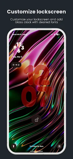 True Liquid Glass ডাউনলোড করুন – কাস্টম হোমস্ক্রিন স্টাইল - Screenshot 4
