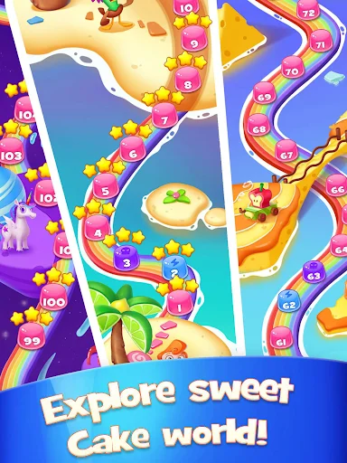 Cake Crush Match 3 Blast Mania ডাউনলোড করুন – সেরা ধাঁধা গেম - Screenshot 10