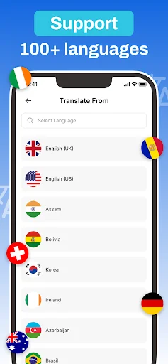 AI Translate ডাউনলোড করুন – ভয়েস, ক্যামেরা ও টেক্সট অনুবাদ - Screenshot 1