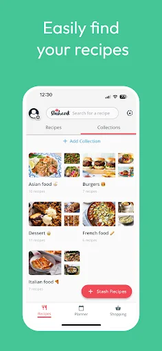 Stashcook ডাউনলোড করুন – সেরা রেসিপি ও মিল প্ল্যানার অ্যাপ - Screenshot 7