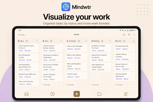Mindwtr ডাউনলোড করুন – সেরা লোকাল-ফার্স্ট GTD টাস্ক ম্যানেজার - Screenshot 9