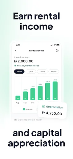 Stake: Real Estate Investing ডাউনলোড করুন – মাত্র $১৫০ থেকে বিনিয়োগ - Screenshot 4