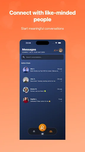 Reach AI ডাউনলোড করুন – কৃত্রিম বুদ্ধিমত্তার সাহায্যে সঠিক সম্পর্ক খুঁজুন - Screenshot 4