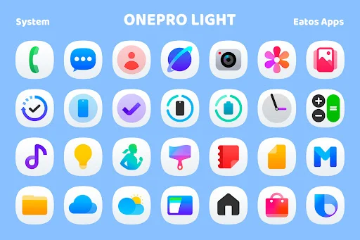 OneLight 8 – Icon Pack ডাউনলোড করুন – সেরা স্টাইলিশ আইকন প্যাক - Screenshot 8