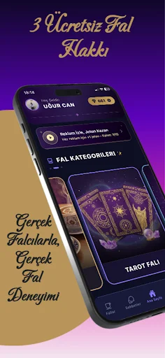 Fal Perisi ডাউনলোড করুন – কফি, ট্যারোট এবং রাশিফল গণনা - Screenshot 1