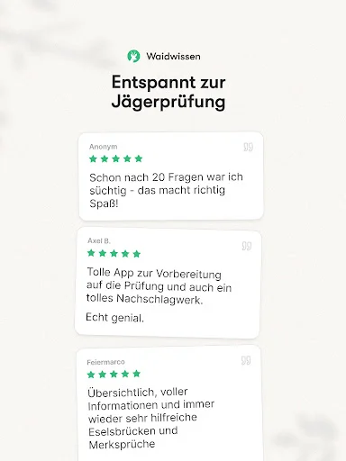 Waidwissen – Jagdschein App ডাউনলোড করুন – ৯৫.৩% সাফল্যের নিশ্চয়তা - Screenshot 7