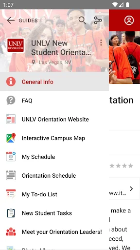 UNLV Guidebook ডাউনলোড করুন – UNLV ইভেন্ট গাইড ফ্রি ডাউনলোড - Screenshot 1