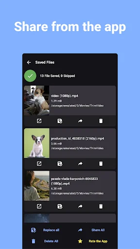 Trim Video – Cut Video ডাউনলোড করুন – সেরা ভিডিও এডিটর - Screenshot 4