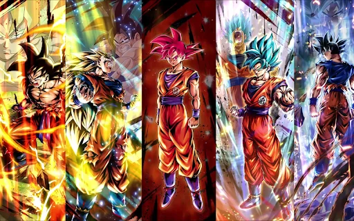 Goku Live Wallpaper New ডাউনলোড করুন – সেরা অ্যানিমে থিম - Screenshot 2