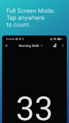 Click Counter ডাউনলোড করুন – সেরা অ্যাড-ফ্রি কাউন্টিং অ্যাপ - Screenshot 3