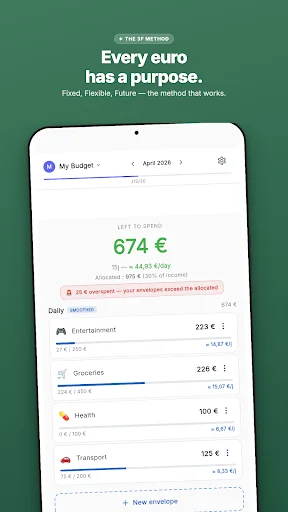 Plan & Multiply — 3F Budget ডাউনলোড করুন – দম্পতিদের জন্য সেরা বাজেট ট্র্যাকার - Screenshot 2