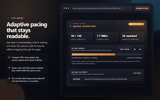 NexusMods Bypass: Speed Up Your Mod Downloads – Chrome Extension - Screenshot 2