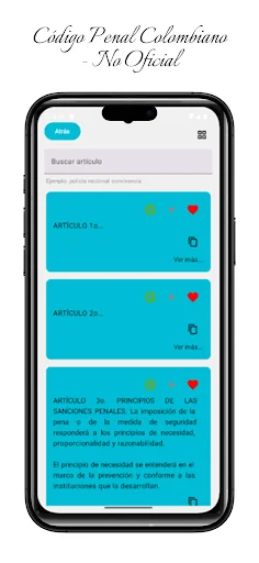 Código Penal Colombiano ডাউনলোড করুন – কলম্বিয়ার আইন জানুন - Screenshot 1