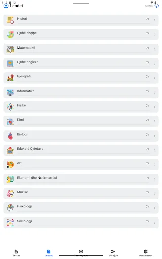 Semi + Matura Kosovë ডাউনলোড করুন – সেরা প্রস্তুতি অ্যাপ - Screenshot 13