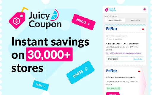Juicy Coupon ডাউনলোড করুন – অনলাইনে কেনাকাটায় সেরা ডিসকাউন্ট - Screenshot 4