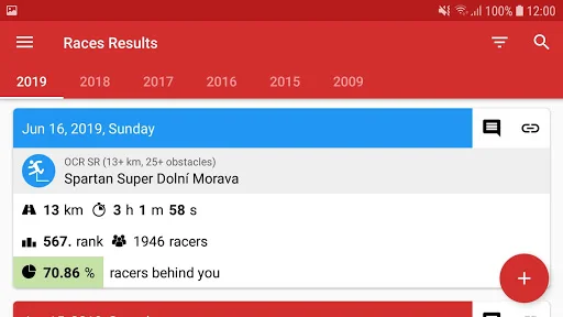 RaRe (Races Results) ডাউনলোড করুন – রেস ট্র্যাকিং ও পরিসংখ্যান - Screenshot 9