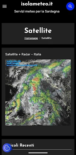 Meteo Sardegna ডাউনলোড করুন – সার্ডিনিয়ার সেরা আবহাওয়ার পূর্বাভাস - Screenshot 4
