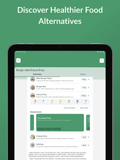 Logi – Glycemic Index Tracker ডাউনলোড করুন – সেরা ডায়েট প্ল্যানার - Screenshot 18