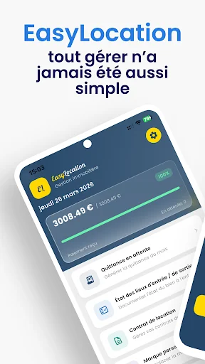 EasyQuittance ডাউনলোড করুন – ভাড়ার রসিদ ও চুক্তিপত্র তৈরির সেরা অ্যাপ - Screenshot 1