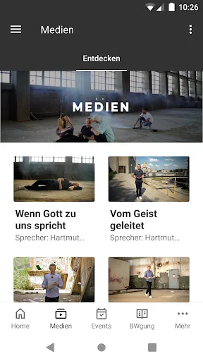Freikirche der STA in BW ডাউনলোড করুন – আধ্যাত্মিক সংযোগ অ্যাপ - Screenshot 2