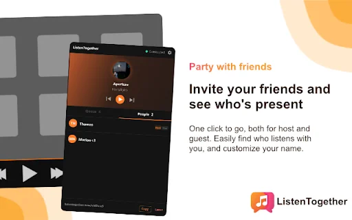 ListenTogether for YouTube Music ডাউনলোড করুন – বন্ধুদের সাথে গান শুনুন - Screenshot 3