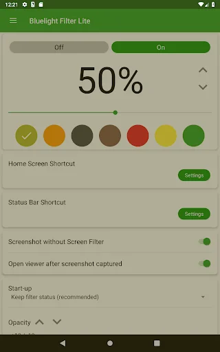 Bluelight Filter Lite ডাউনলোড করুন – চোখের সুরক্ষা ও আরাম - Screenshot 10