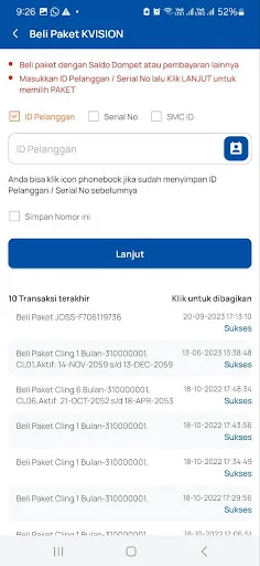 TV Voucher ডাউনলোড করুন – KVISION ও NEX Parabola এর জন্য সেরা অ্যাপ - Screenshot 2
