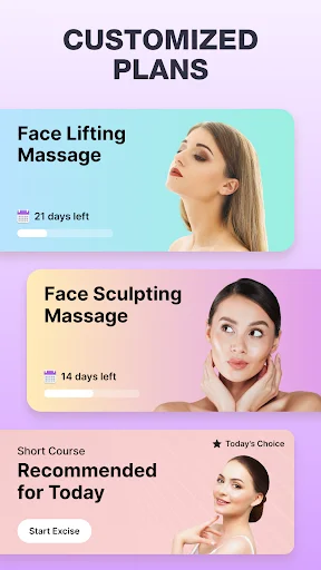 Face Yoga Exercise & Face Lift ডাউনলোড করুন – প্রাকৃতিক উপায়ে ত্বক সুন্দর করুন - Screenshot 7