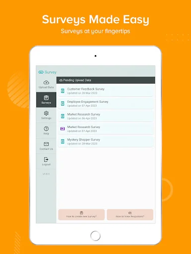 GoSurvey ডাউনলোড করুন – অফলাইন সার্ভে ও ডেটা সংগ্রহের সেরা অ্যাপ - Screenshot 10