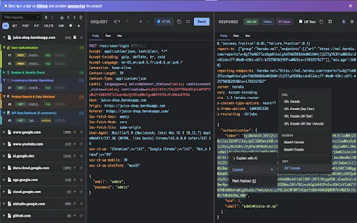 rep+ ডাউনলোড করুন: Chrome-এ AI-চালিত HTTP রিকোয়েস্ট টেস্টিং টুল - Screenshot 5