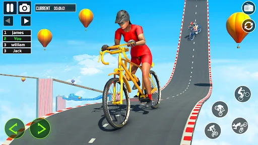BMX Bicycle Stunt Cycle Games ডাউনলোড করুন – সেরা সাইকেল রেসিং - Screenshot 10