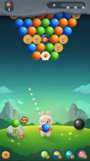 Labubu Bubble Shooter ডাউনলোড করুন – সেরা বাবুল ব্লাস্ট গেম - Screenshot 3