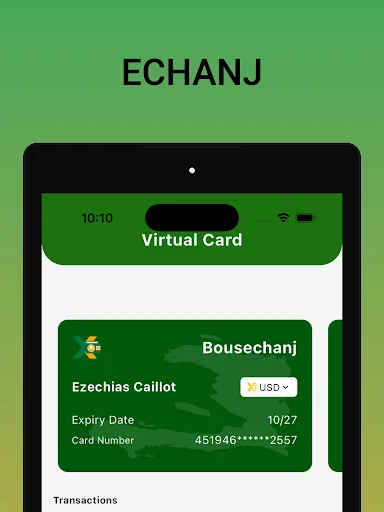 Bous Echanj ডাউনলোড করুন – সেরা ভার্চুয়াল কার্ড সমাধান - Screenshot 17