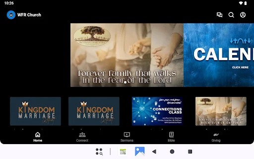 WFR Church অ্যাপ ডাউনলোড করুন – চার্চের সাথে যুক্ত থাকুন - Screenshot 4