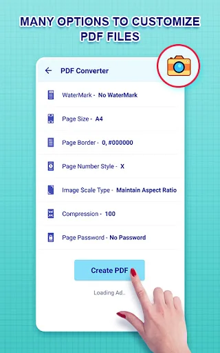 PDF Creator Image to Pdf ডাউনলোড করুন – সেরা ডকুমেন্ট স্ক্যানার - Screenshot 3