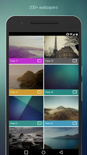 Pasty – White Icon Pack ডাউনলোড করুন – সেরা মিনিমালিস্ট আইকন - Screenshot 3