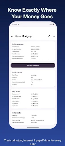 Debt Tracker Master ডাউনলোড করুন – দ্রুত ঋণমুক্ত হওয়ার উপায় - Screenshot 2