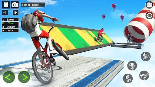 BMX Bicycle Stunt Cycle Games ডাউনলোড করুন – সেরা সাইকেল রেসিং - Screenshot 18