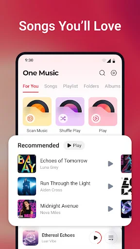 OneMusic ডাউনলোড করুন – সেরা ফ্রি মিউজিক ও এমপি৩ প্লেয়ার - Screenshot 3